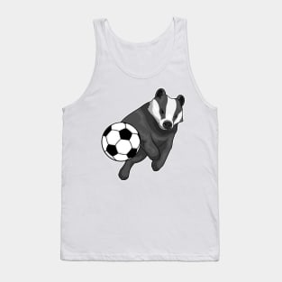 Honey badger Soccer player Soccer Tank Top